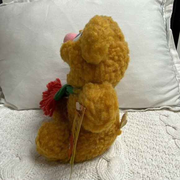 1987/88 Muppets Fozzie Bear Christmas Plush Stuffed Animal 7" McDonalds Tag - Picture 5 of 13